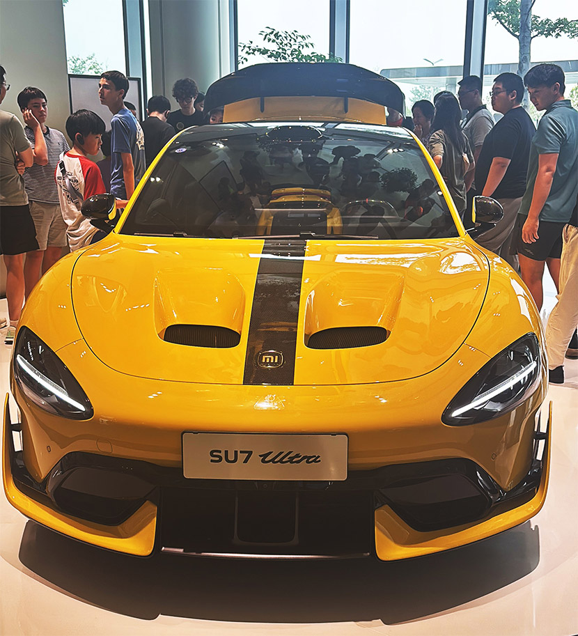 The Xiaomi SU7 Ultra supercar